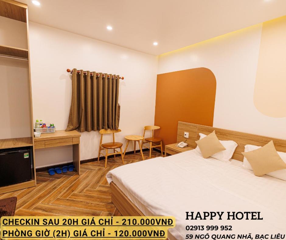 Happy Hotel Bac Lieu Zewnętrze zdjęcie